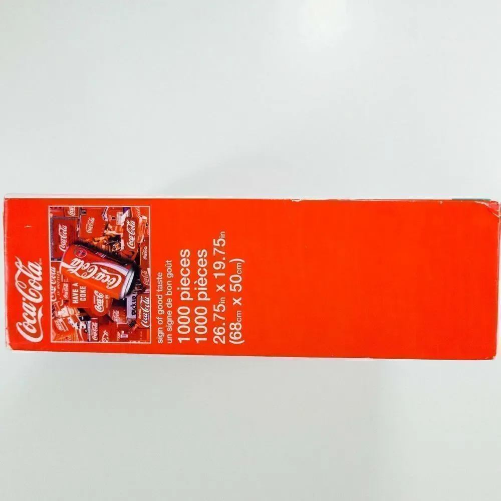 Coca Cola 1000 Piece Puzzle Sign of a Good Taste